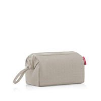 Trousse de toilette Travelcosmetic Herringbone Sand, Reisenthel