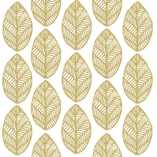 20 serviettes en papier Golden Leaves, PaperProduct Design