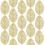 20 serviettes en papier Golden Leaves, PaperProduct Design