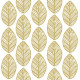 20 serviettes en papier Golden Leaves, PaperProduct Design