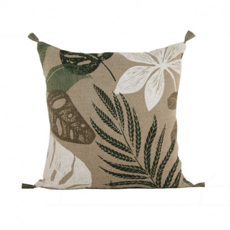 Coussin Ombrage Oil Green, Sud Etoffe