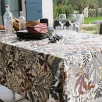 Nappe enduite Bois de Rose Bangkok, Sud Etoffe
