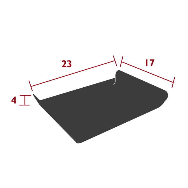 Plateau 23 x 17 cm Alto, Fermob