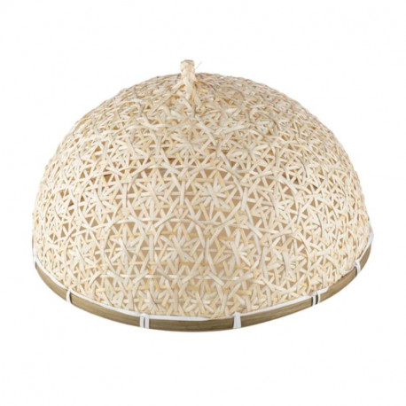 cloche alimentaire tressée en bambou 34 cm, ladelle - ladelle
