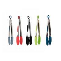 Pince de cuisine acier et silicone, Mastrad