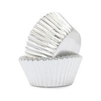 Boîte de +/- 48 caissettes argentées, Scrapcooking