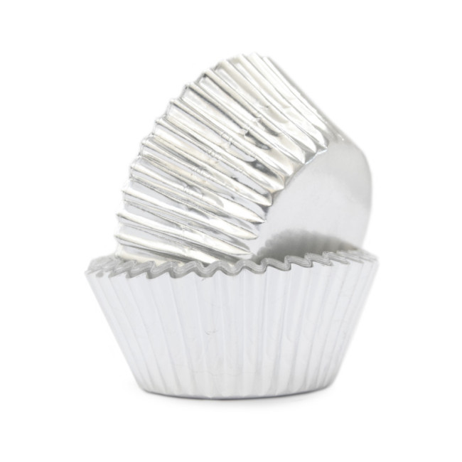 Boîte de +/- 48 caissettes argentées, Scrapcooking