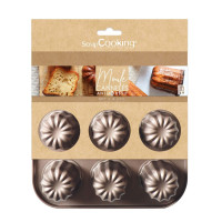 Moule à Cannelés en Acier Antiadhésif, Scrapcooking