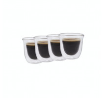 Set de 4 verres espresso Double Paroi Jack, La Cafetière