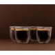 Set de 4 verres espresso Double Paroi Jack, La Cafetière