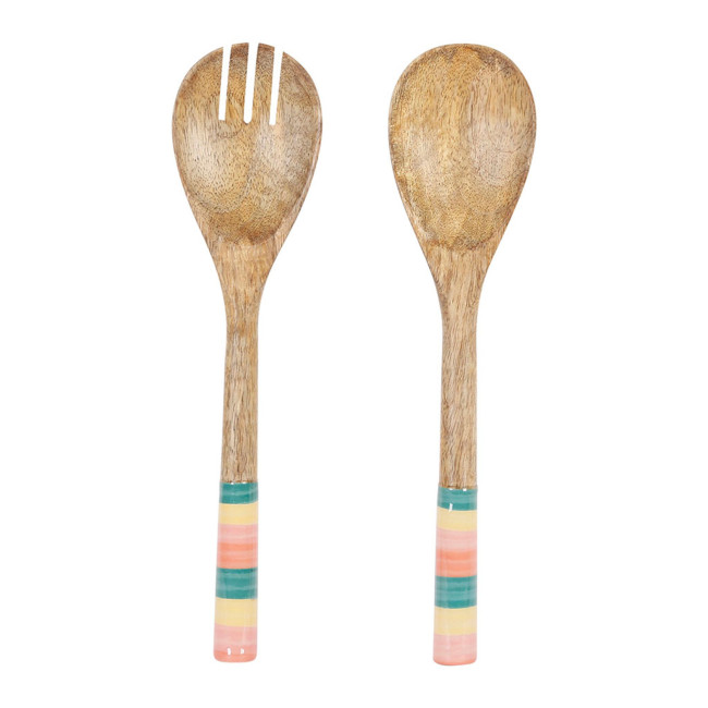 Couverts à Salade en manguier, Sema Design