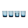 Coffret 6 gobelets 30 cl Vienna Blue, Lyngby Glas