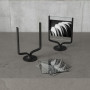 Cadre photo Whishbone Noir, Umbra