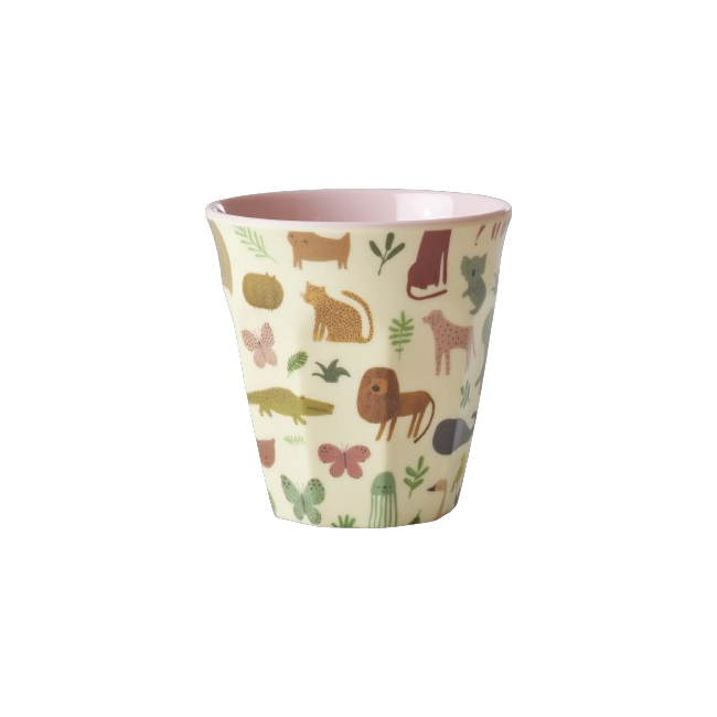 Petit gobelet enfant rose Sweet Jungle, Rice