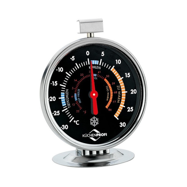 Thermomètre de Congélateur Noir, Küchenprofi