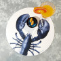 Set de table rond Aragosta Blue, Pôdevache