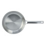 Poêle en inox brossé collection 1826, Cristel