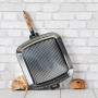 Grill inox amovible Casteline, Cristel