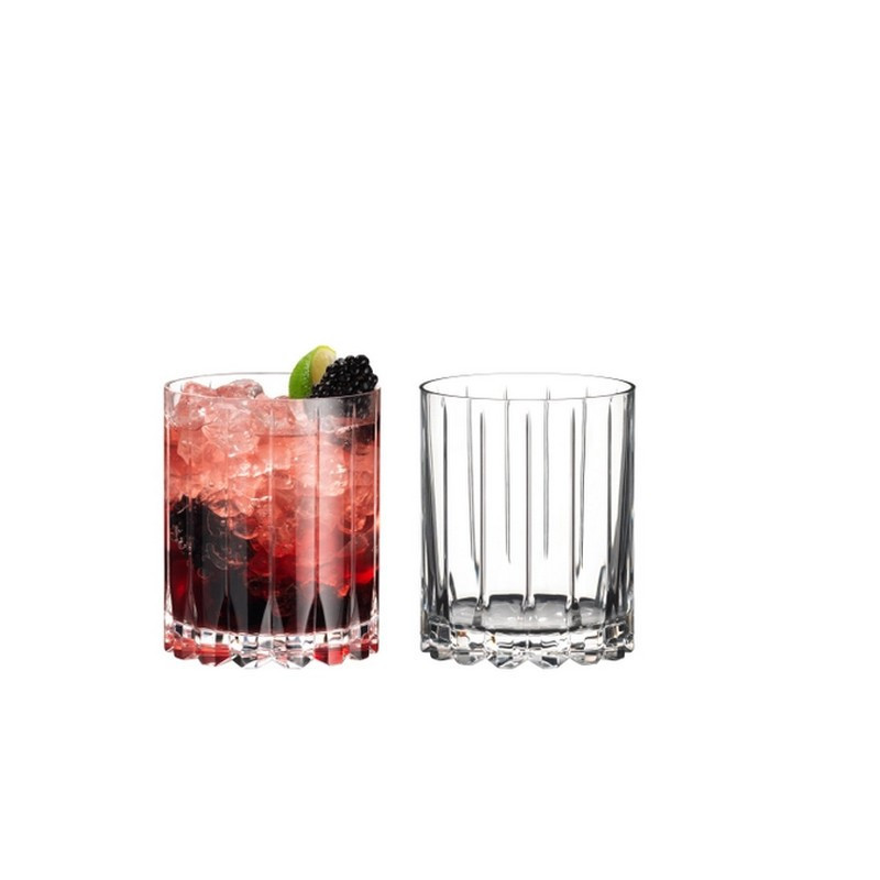 coffret 2 verres double rocks drink specific, riedel - riedel