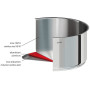 Cuit vapeur universel inox 24cm, Cristel