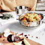 Cuit vapeur universel inox 24cm, Cristel