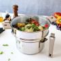 Cuit vapeur universel inox 24cm, Cristel