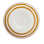 Assiette Mykonos jaune, Pomax