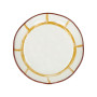 Assiette Mykonos jaune, Pomax
