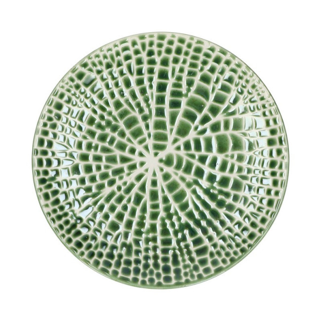 Assiette dessert 22 cm Lotus vert, Pomax