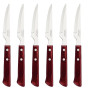 6 couteaux à steak Rouge Spanish, Tramontina