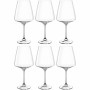 Coffret 6 verres à vin 66 cl Paladino, Léonardo