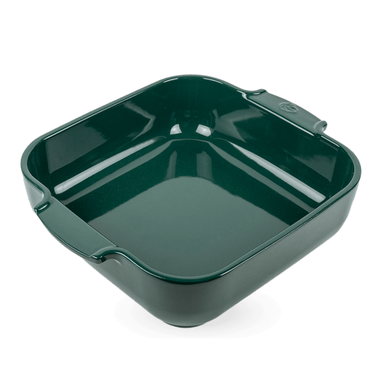 Peugeot - Plat four céramique carré 36 cm Appolia, Peugeot Vert Forêt - PEUGEOT