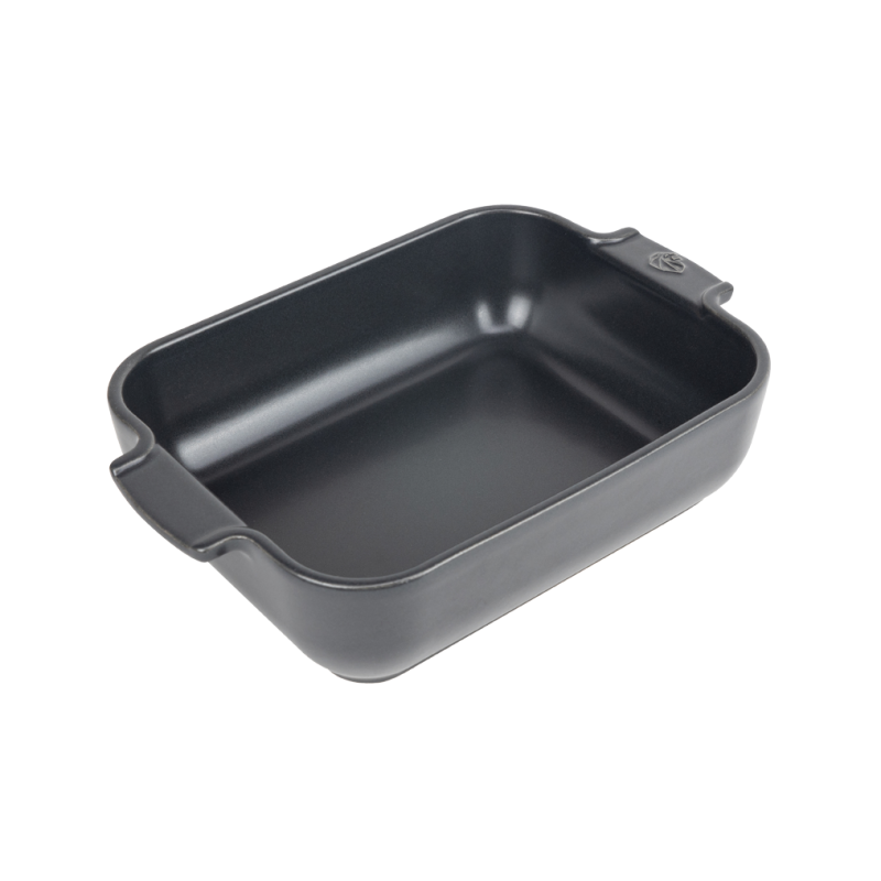 Peugeot - Plat four céramique rectangle 25 cm Appolia, Peugeot Ardoise - PEUGEOT
