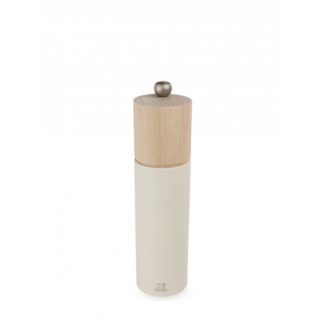moulin à sel en bois 21 cm boreal, peugeot blanc plume - peugeot