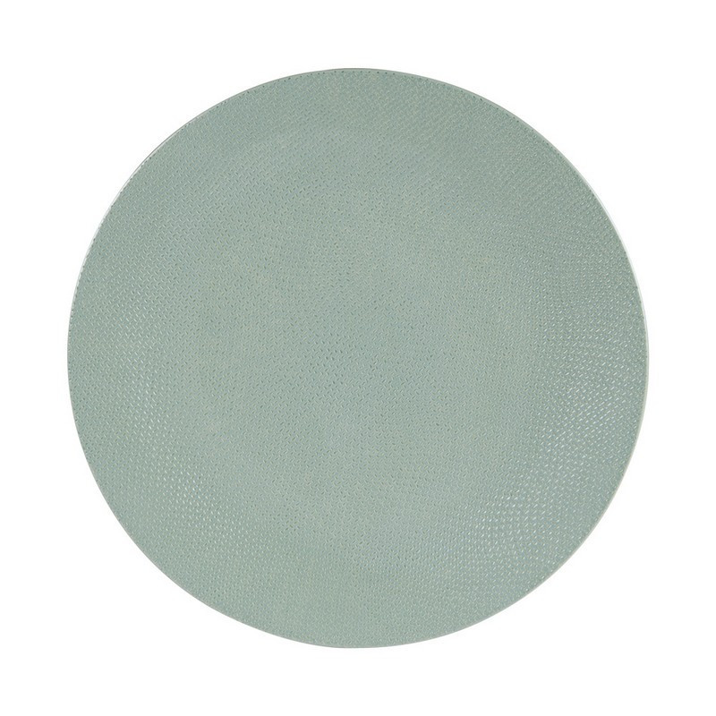 Table Passion - Service de table Vésuvio Sauge, Table Passion Assiette plate - Table Passion