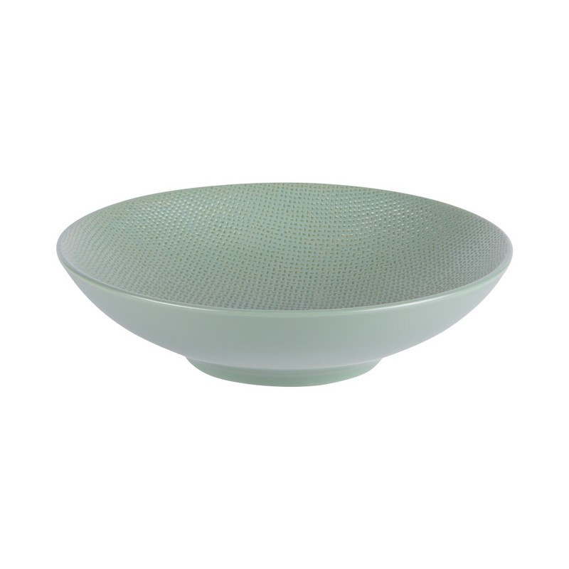 Table Passion - Service de table Vésuvio Sauge, Table Passion Assiette creuse - Table Passion