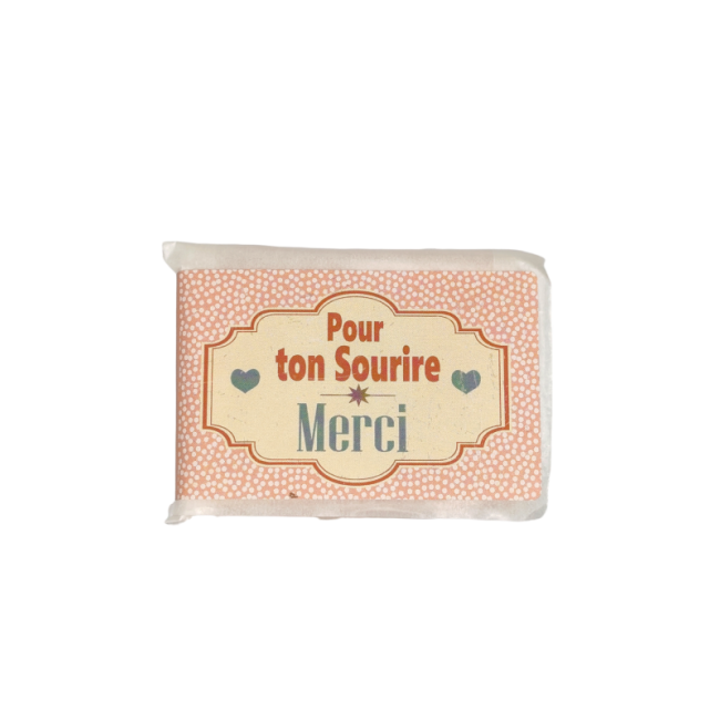 Savonnette de Remerciement Pour ton Sourire, Mas du Roseau