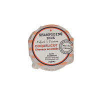 Shampooing solide Doux Coquelicot, Mas du Roseau