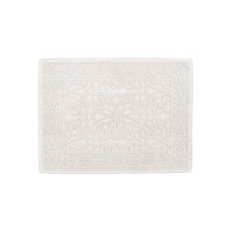 HAOMY TEXTILE - Tapis de bain Hammam, Haomy Craie - HAOMY TEXTILE