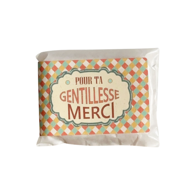 Savonnette de Remerciement Pour ta Gentillesse, Mas du Roseau