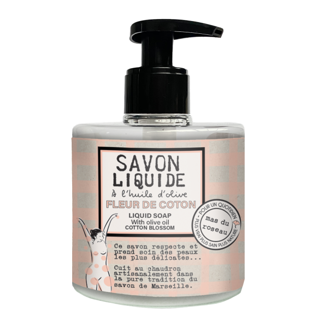 Savon Liquide Fleur de Coton, Mas du Roseau