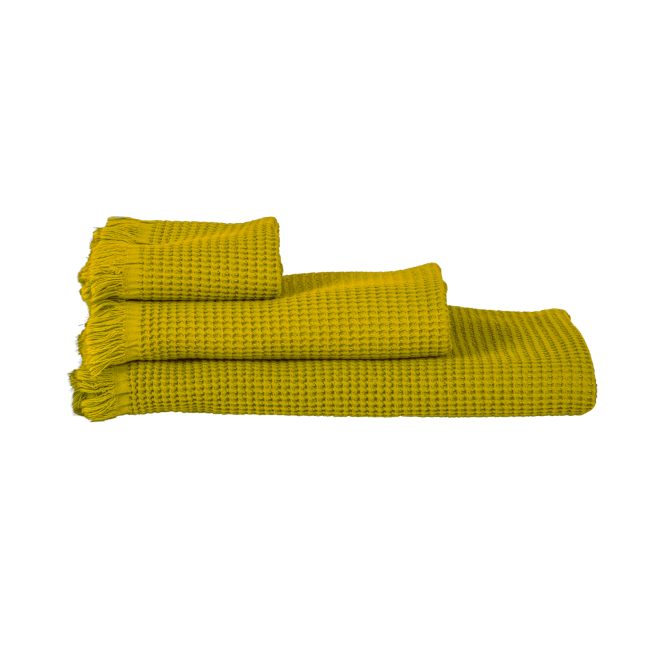 Linge de toilette Timor Safran, Haomy