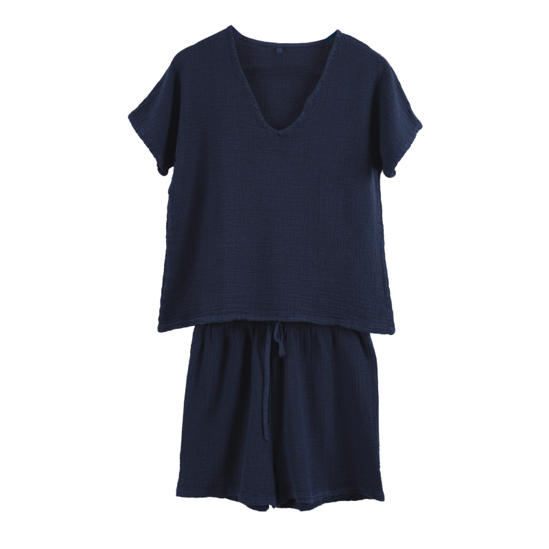 HAOMY TEXTILE - Ensemble Symi L/XL, Haomy Encre - HAOMY TEXTILE
