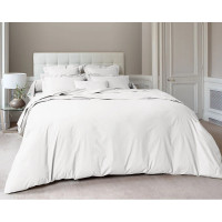Housse de couette Percale Vexin Blanc, Anne de Solène