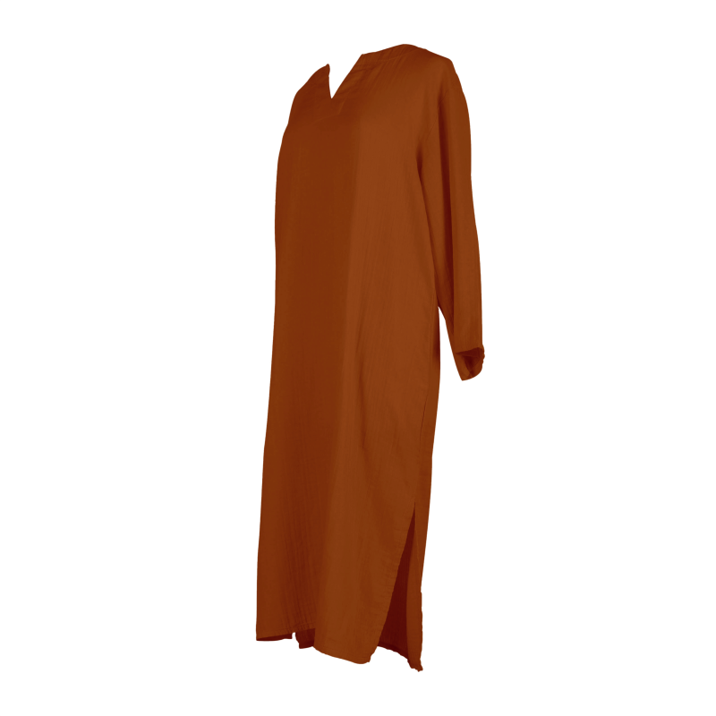 HAOMY TEXTILE - Tunique Dili S/M, Haomy Terre Brulée - HAOMY TEXTILE