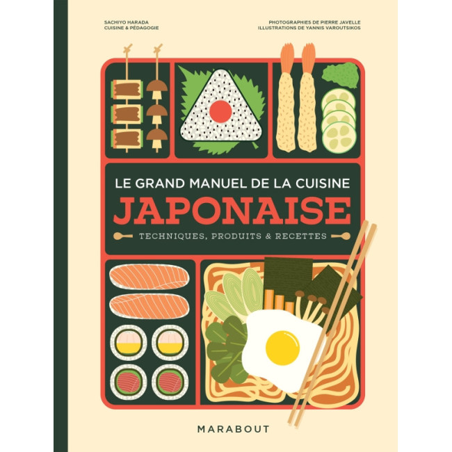 Le grand manuel de la cuisine japonaise, Marabout