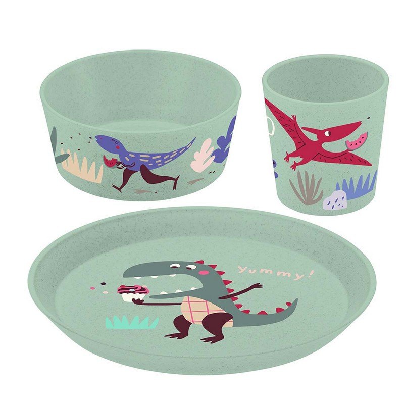 Koziol - Set de 3 pièces enfant Rex Connect, Koziol - Koziol