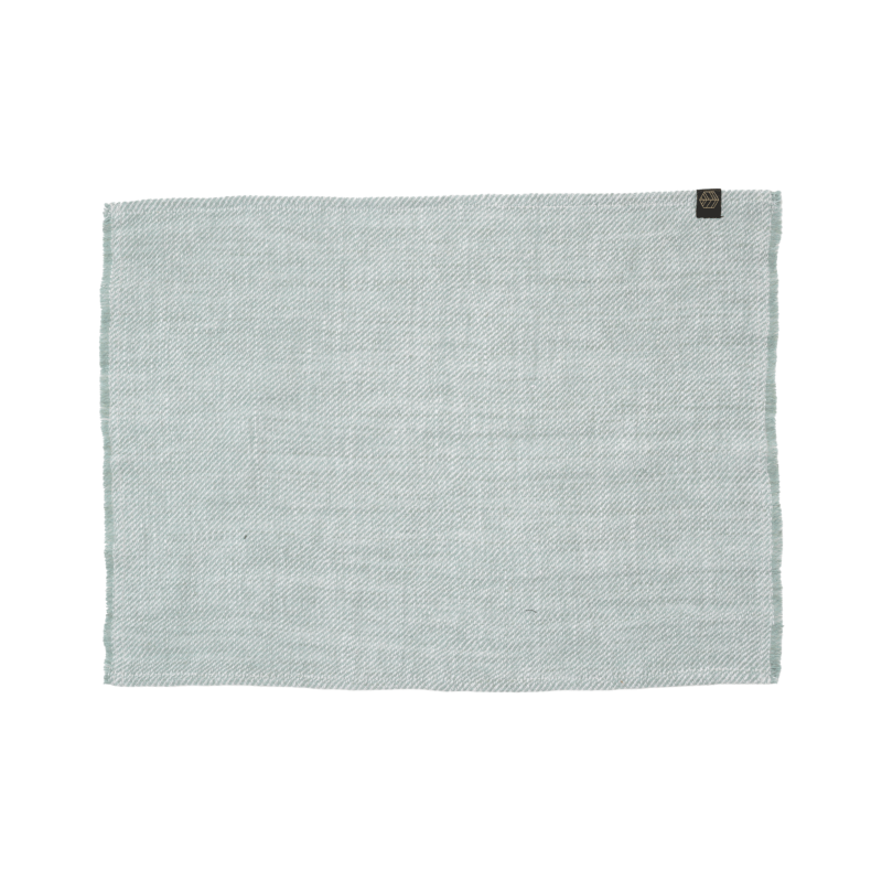 HAOMY TEXTILE - Serviette/Set de table en lin Cuba, Haomy Celadon - HAOMY TEXTILE