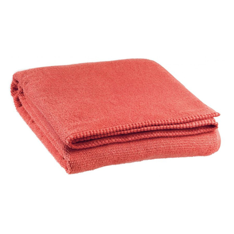 VIVARAISE - Linge de toilette Bora Corail, Vivaraise Drap de Douche - VIVARAISE