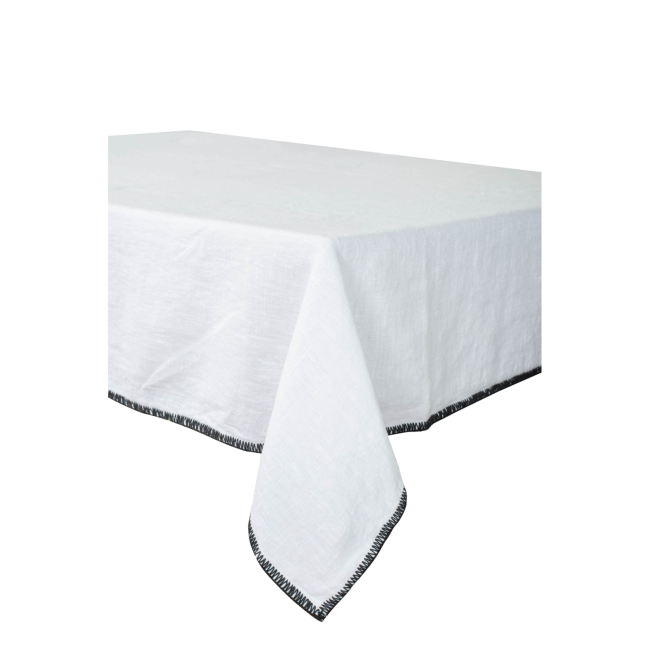 Nappe en Lin Luri Blanc, Haomy